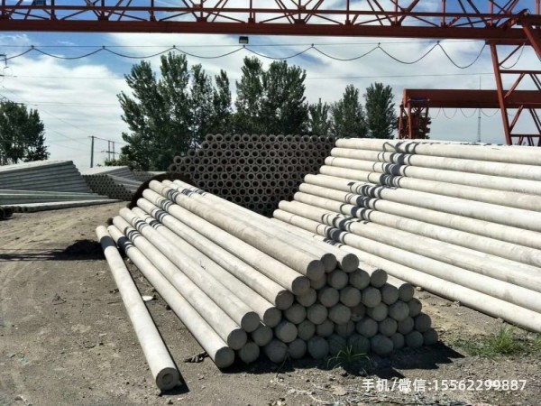 济宁190*10米非预应力水泥电线杆