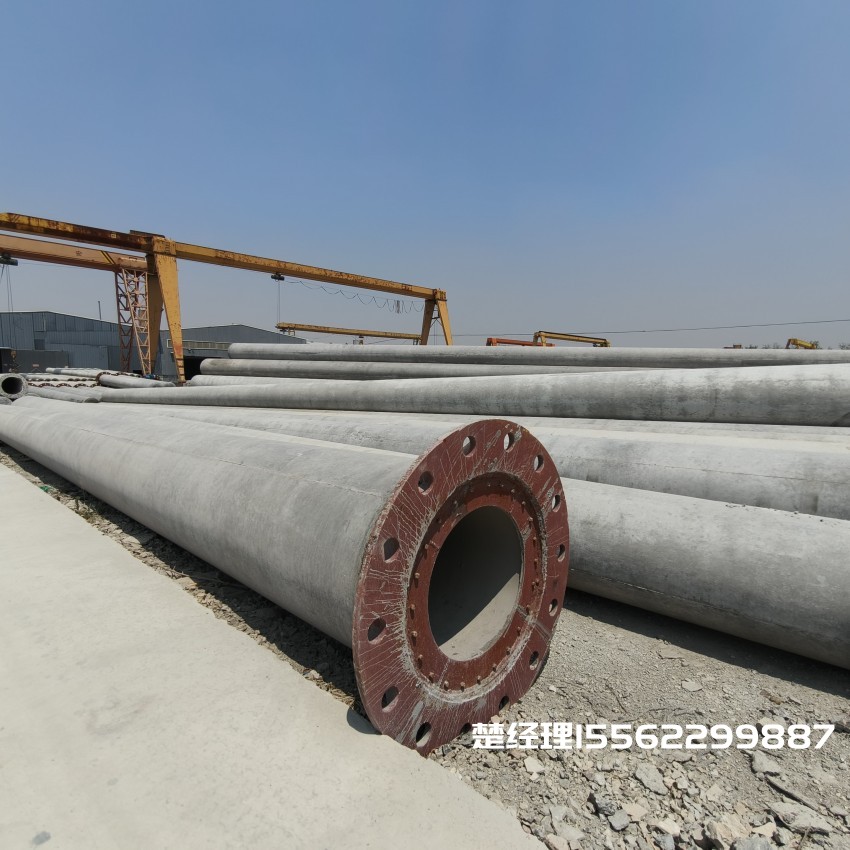 济宁12米无拉线电杆